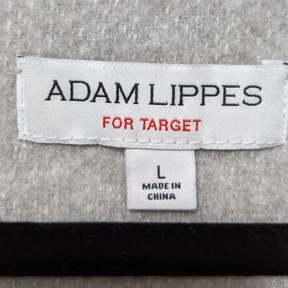NWOT ADAM LIPPES for Target Plaid Wool Blend Cocoon Coat L - Picture 4 of 7